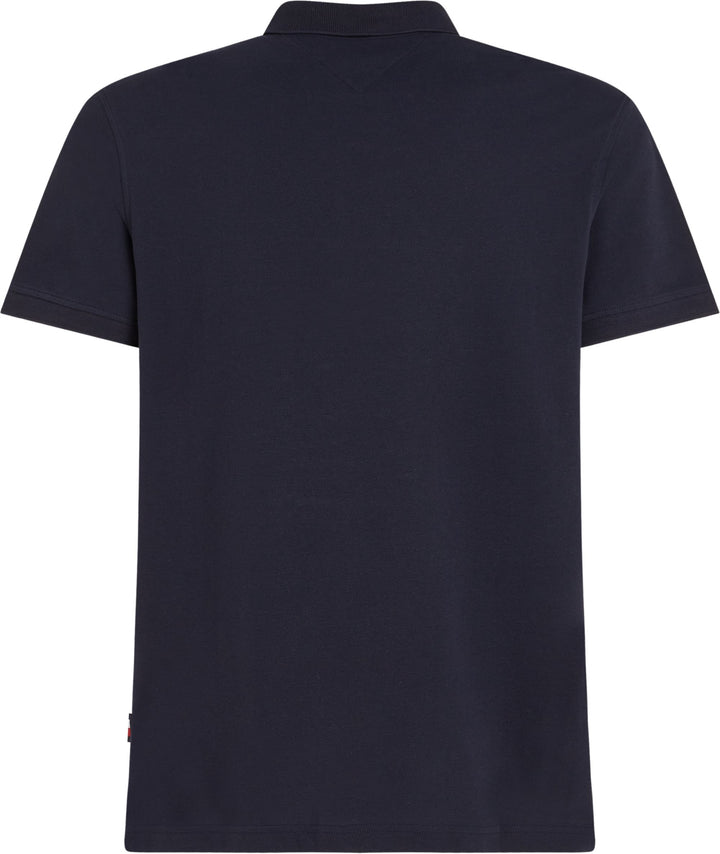 TH BT-FLAG UNDER PLACKET REG POLO-B DW5