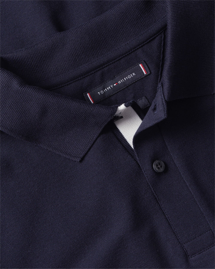 TH BT-FLAG UNDER PLACKET REG POLO-B DW5