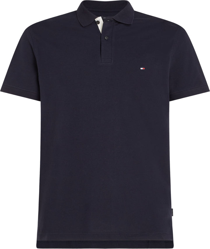 TH BT-FLAG UNDER PLACKET REG POLO-B DW5