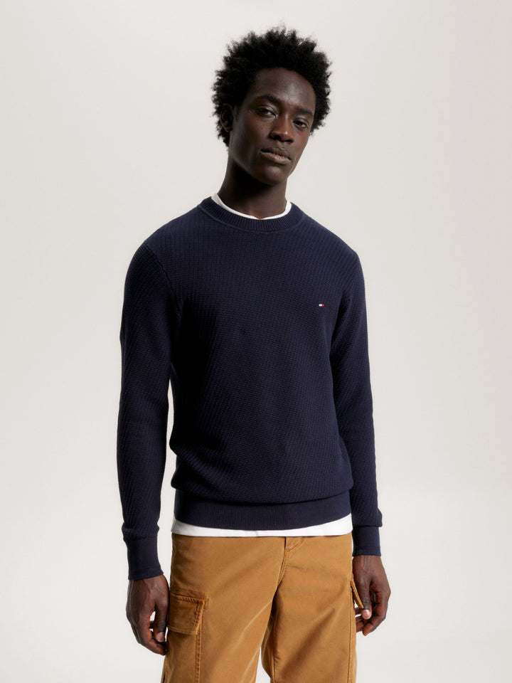 TH RECTANGULAR STRUCTURE CREW NK NAVY