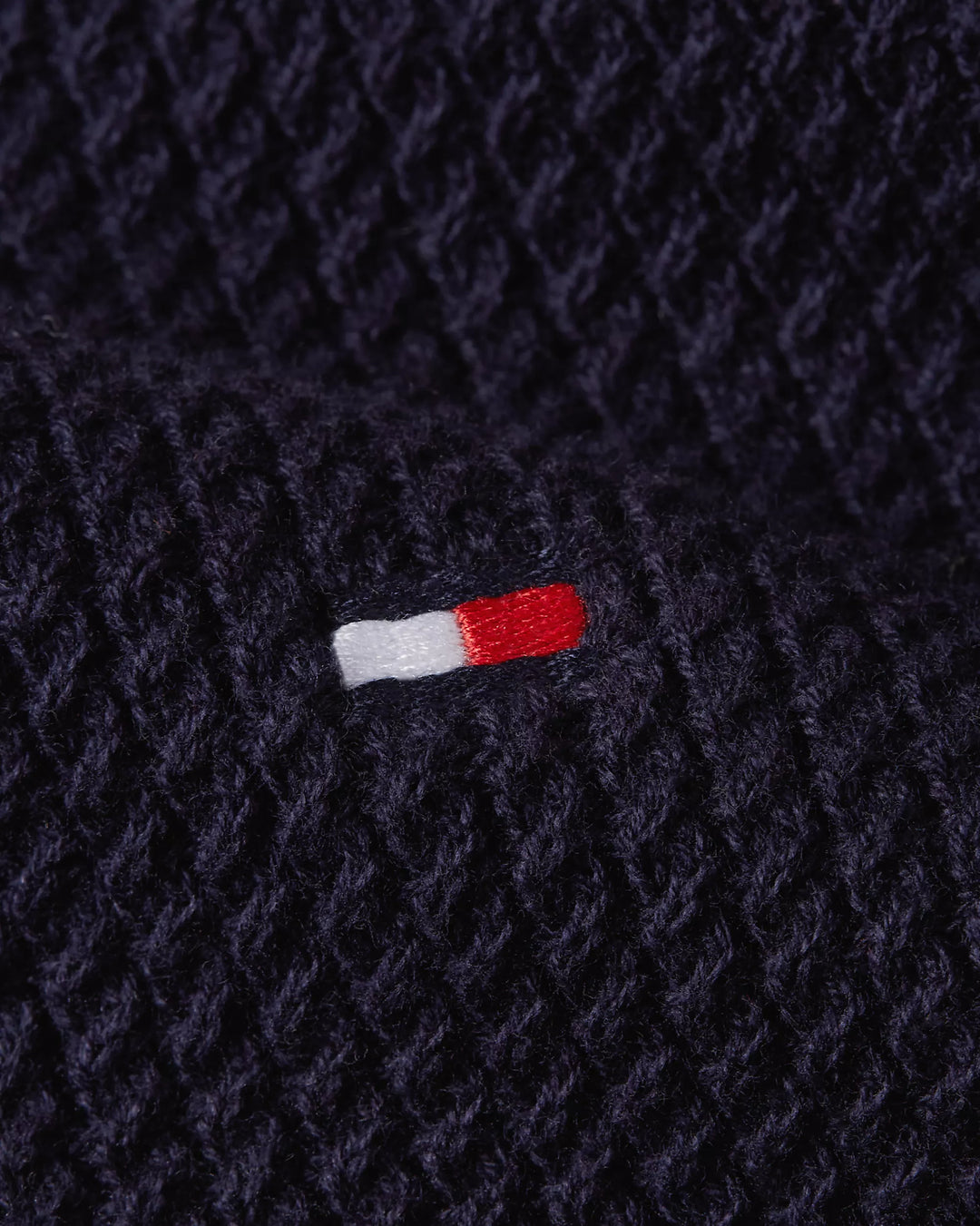 TH BT-STRUCTURE ZIP MOCK-B - NAVY