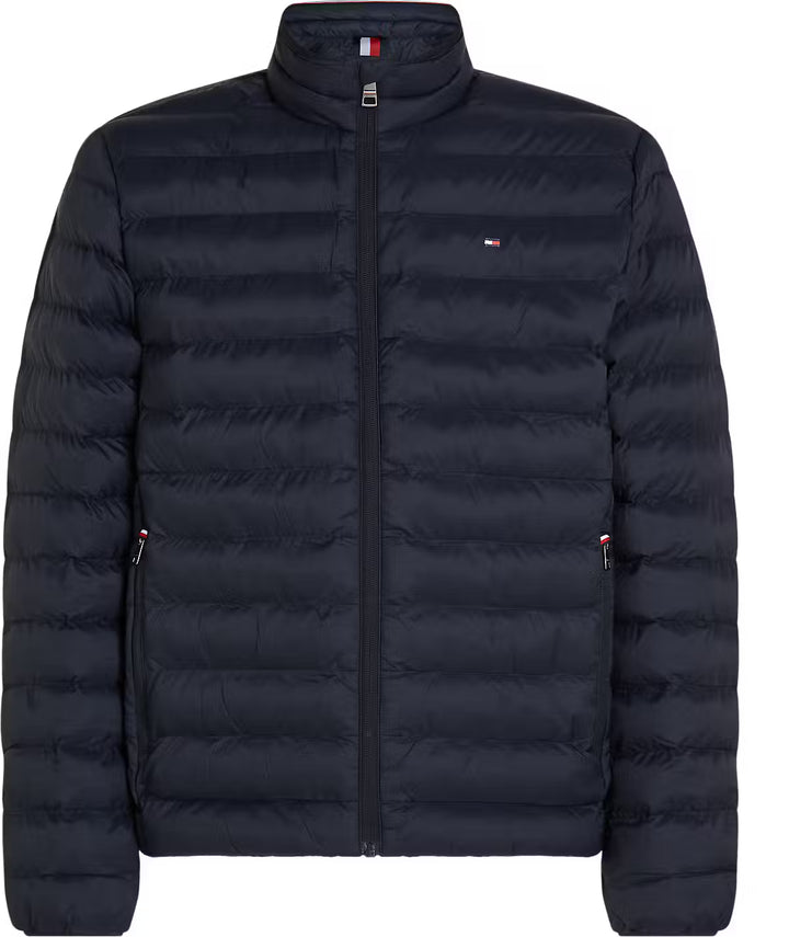 TOMMY HILFIGER BT-PACKABLE RECYCLED JACKET - NAVY