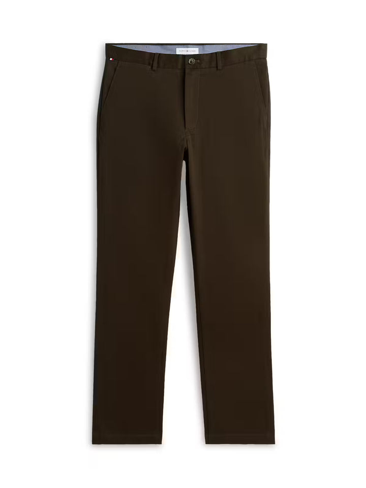 TOMMY HILFIGER DENTON ESSENTIAL TWILL - DARK COFFEE