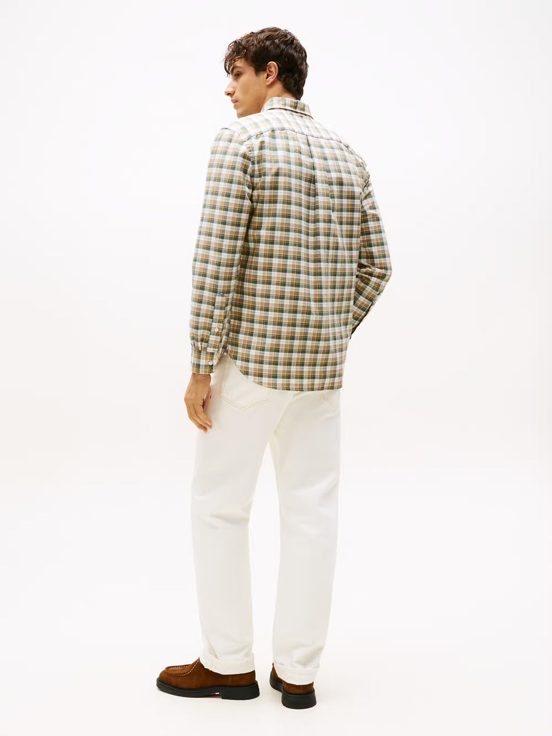 TH HERITAGE OXFORD TARTAN RF - TAUPE CHECK