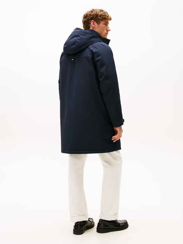 TH TECH HOODED PADDED PARKA - NAVY