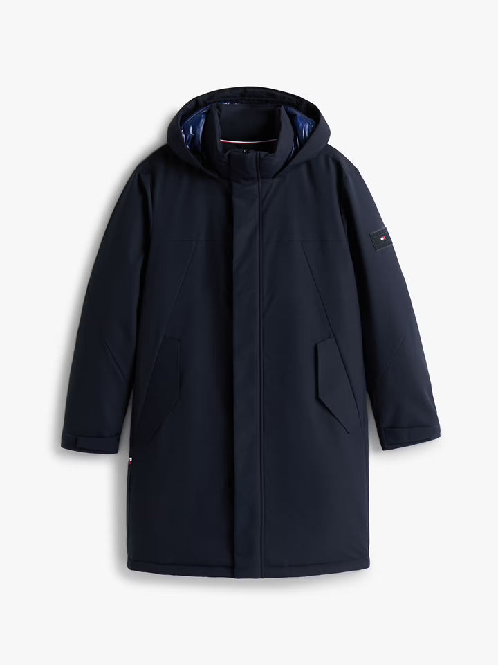 TH TECH HOODED PADDED PARKA - NAVY