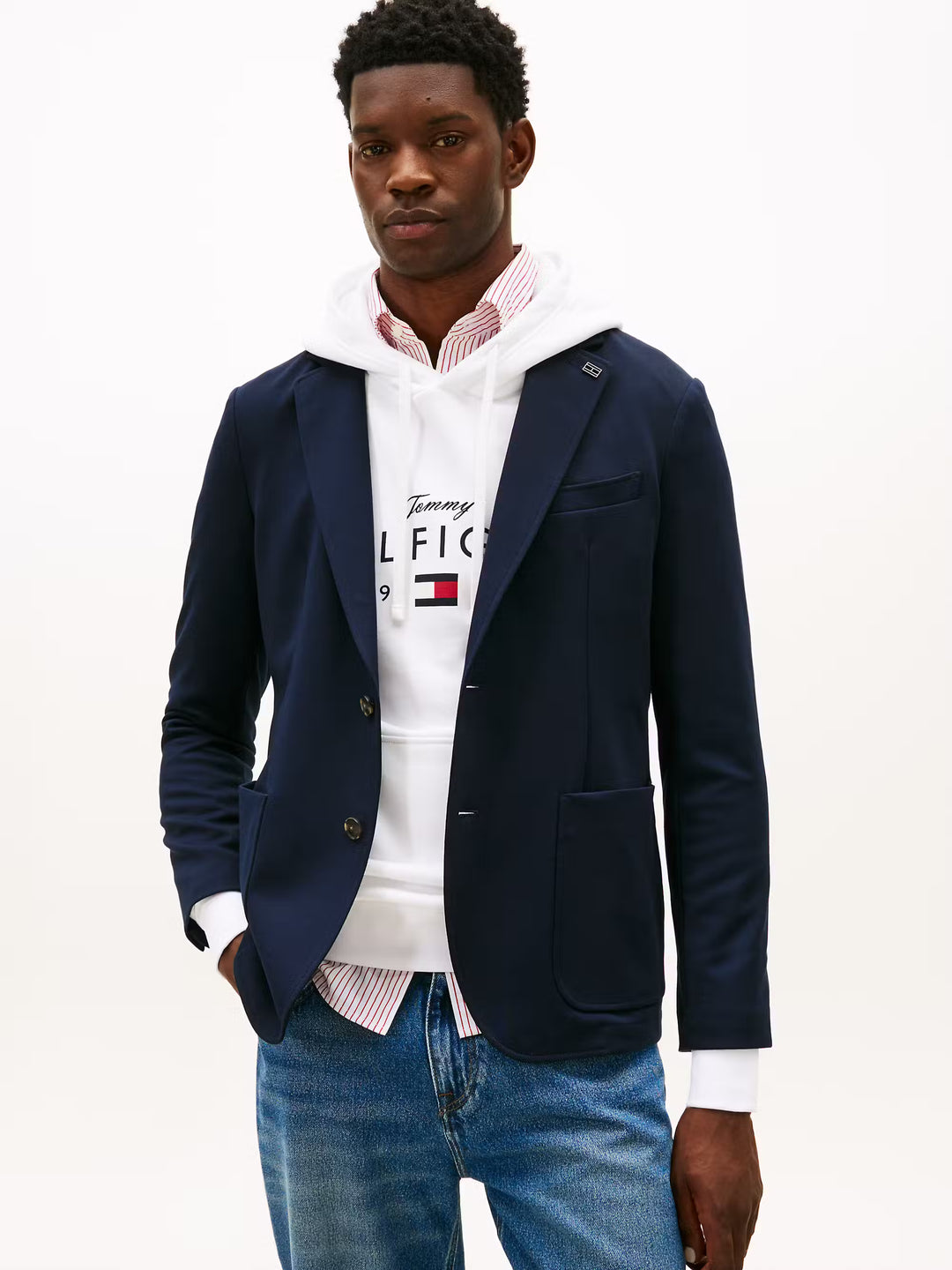 TOMMY HILFIGER DC PUNTO MILANO BLAZER - NAVY