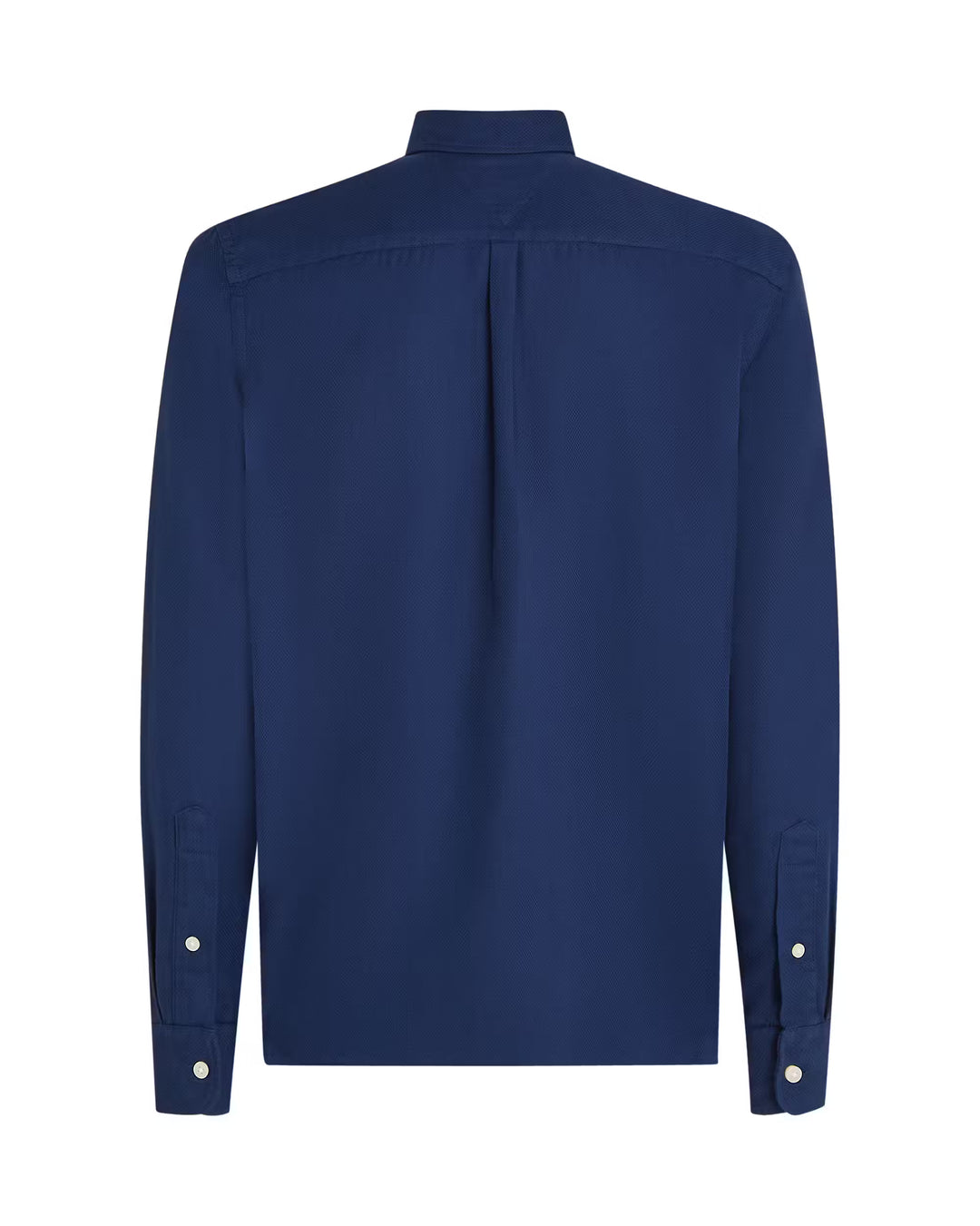 TH BT-DOBBY SF SHIRT - PREPPY NAVY