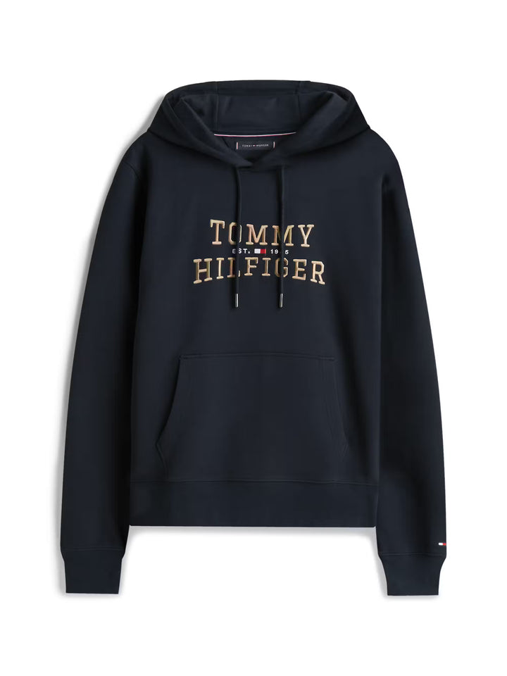 TOMMY HILFIGER ICON INTECHNO HOODY - NAVY