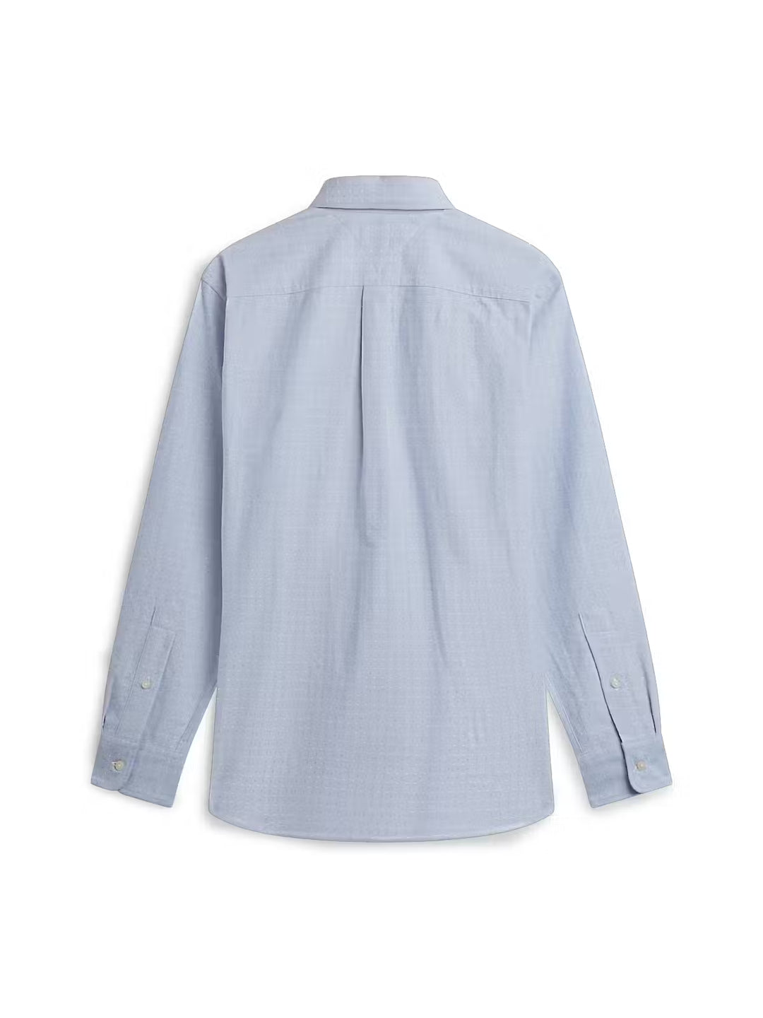 TOMMY HILFIGER BT-OXFORD DOBBY SHIRT - SHIRT BLUE