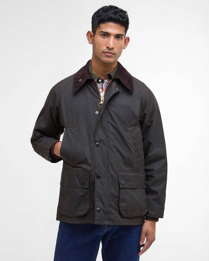 BARBOUR CLASSIC BEDALE WAX JACKET - OLIVE