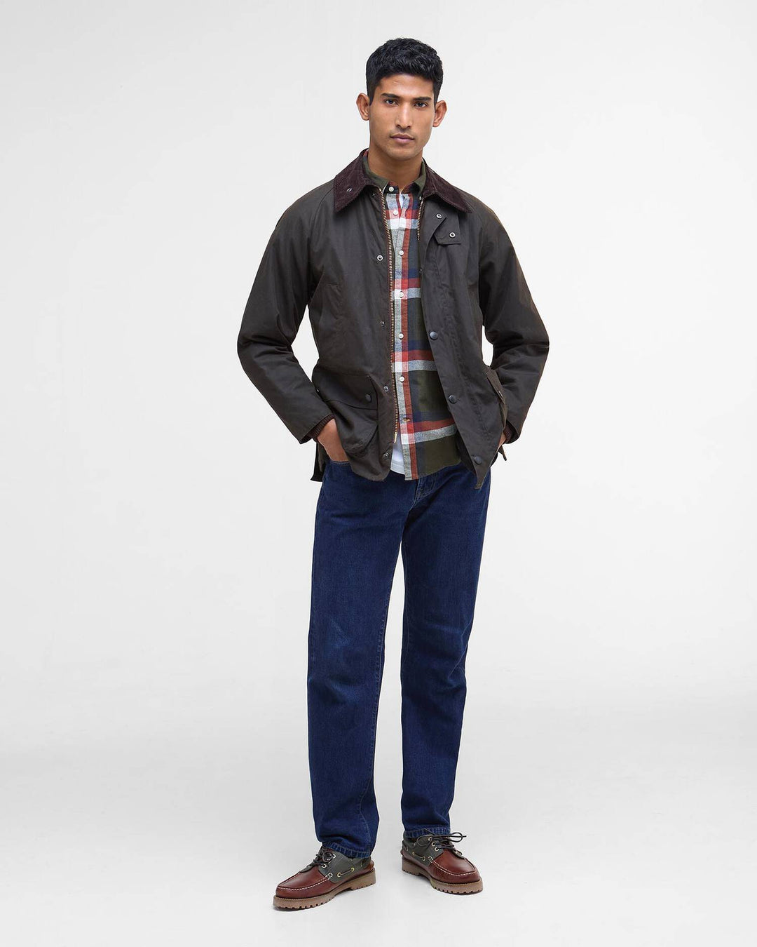 BARBOUR CLASSIC BEDALE WAX JACKET - OLIVE