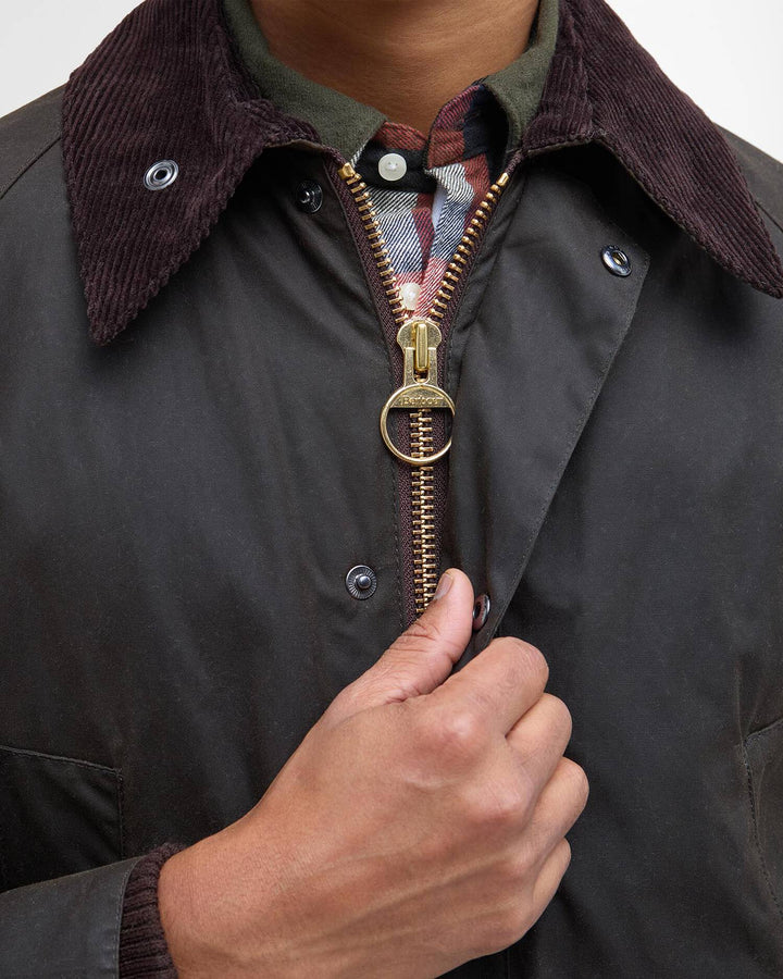 BARBOUR CLASSIC BEDALE WAX JACKET - OLIVE
