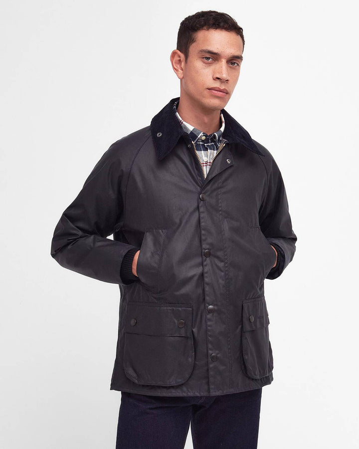 BARBOUR CLASSIC BEDALE WAX JACKET - NAVY