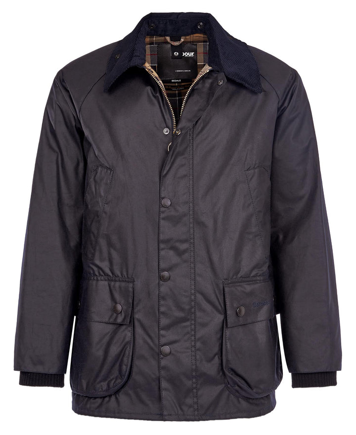 BARBOUR CLASSIC BEDALE WAX JACKET - NAVY