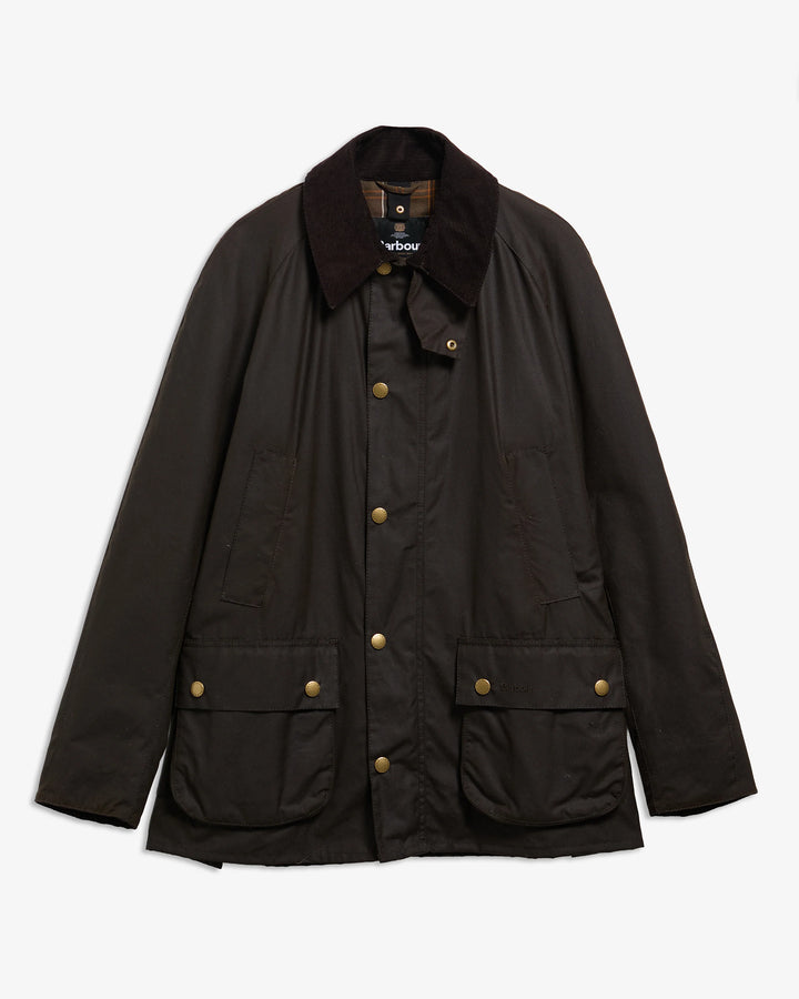 BARBOUR ASHBY WAX JACKET - OLIVE