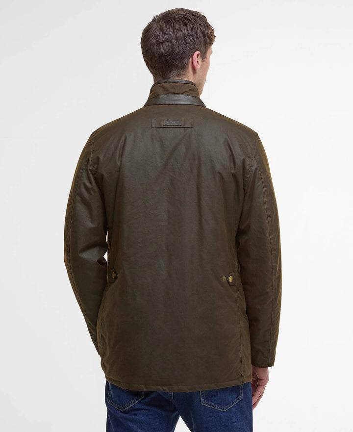 BARBOUR PRESTBURY WAX - OLIVE