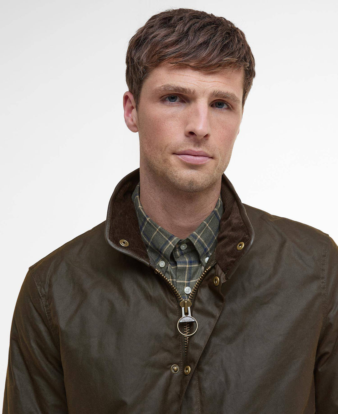 BARBOUR PRESTBURY WAX - OLIVE