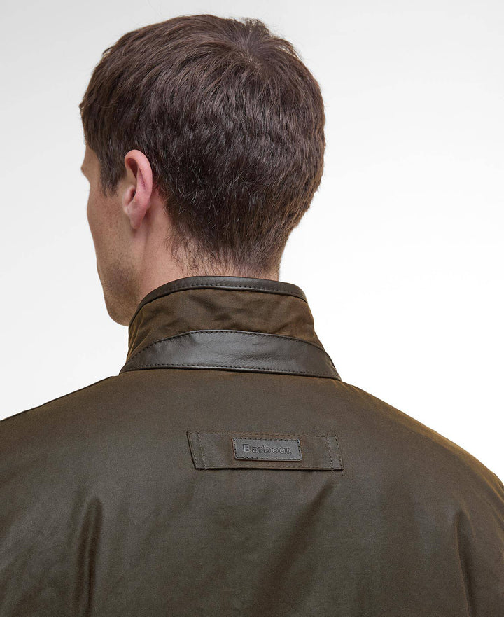 BARBOUR PRESTBURY WAX - OLIVE
