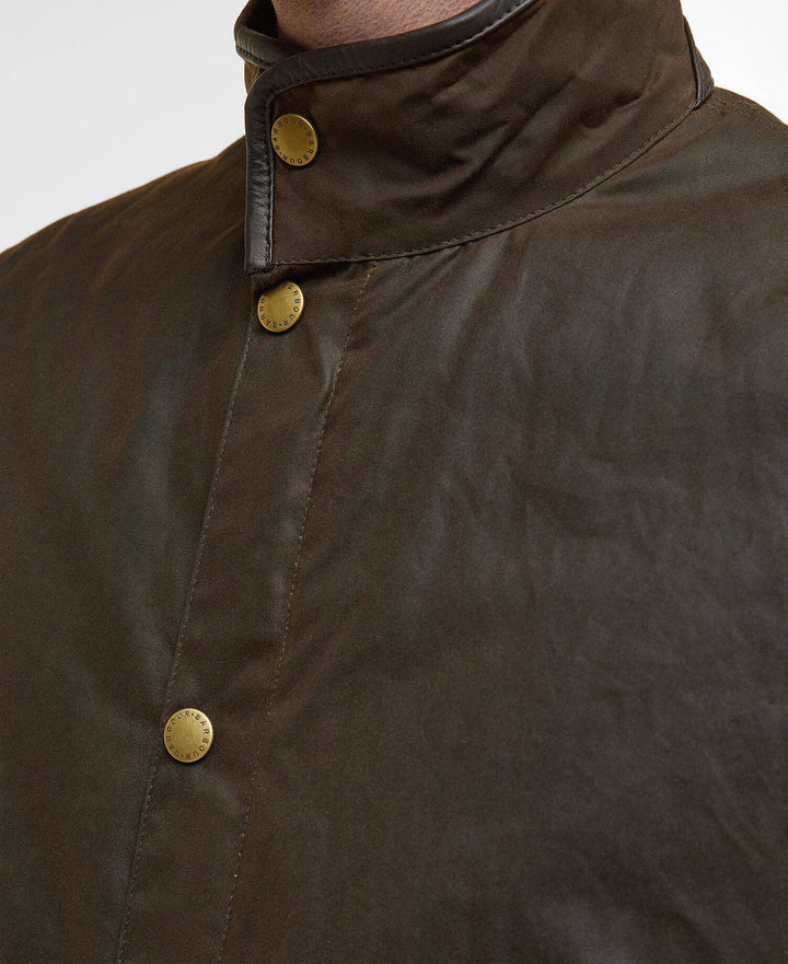 BARBOUR PRESTBURY WAX - OLIVE