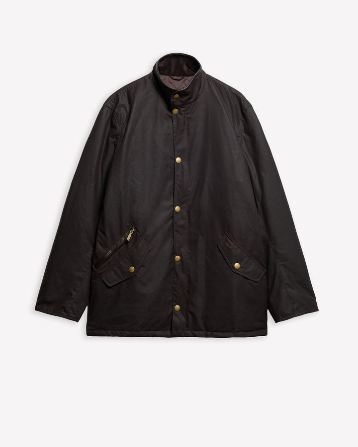 BARBOUR PRESTBURY WAX - RUSTIC
