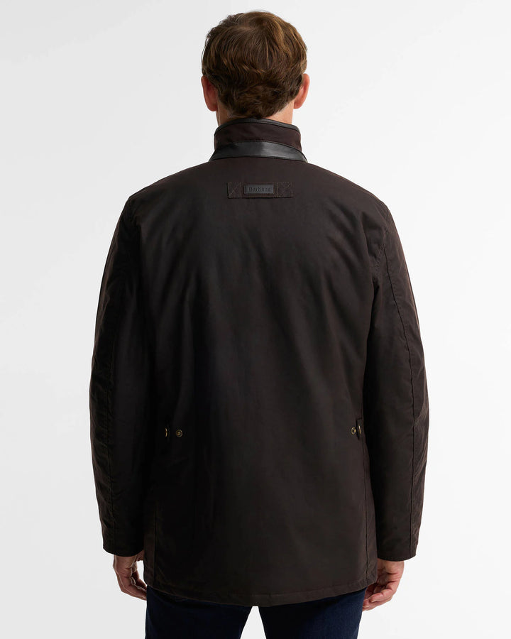 BARBOUR PRESTBURY WAX - RUSTIC