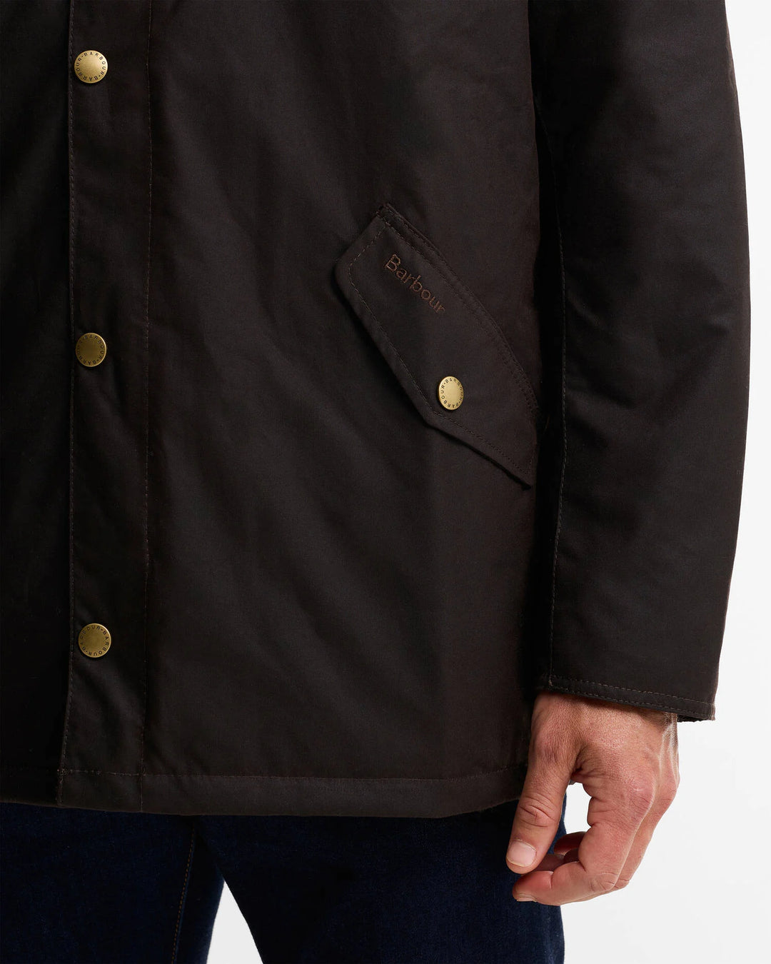 BARBOUR PRESTBURY WAX - RUSTIC