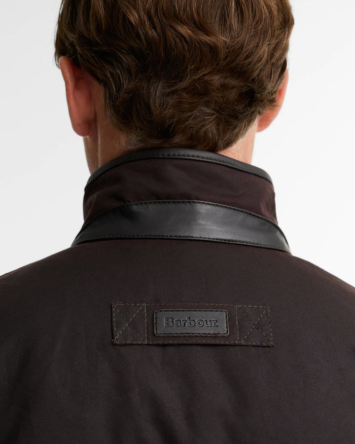 BARBOUR PRESTBURY WAX - RUSTIC