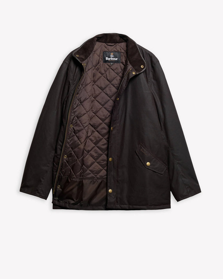 BARBOUR PRESTBURY WAX - RUSTIC