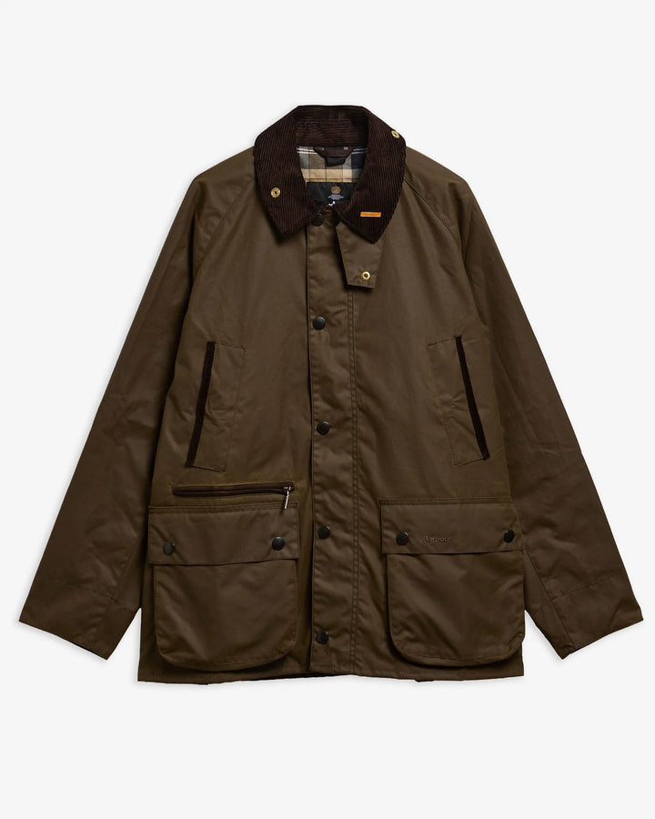 BARBOUR ICONS BEDALE WAX - BROWN