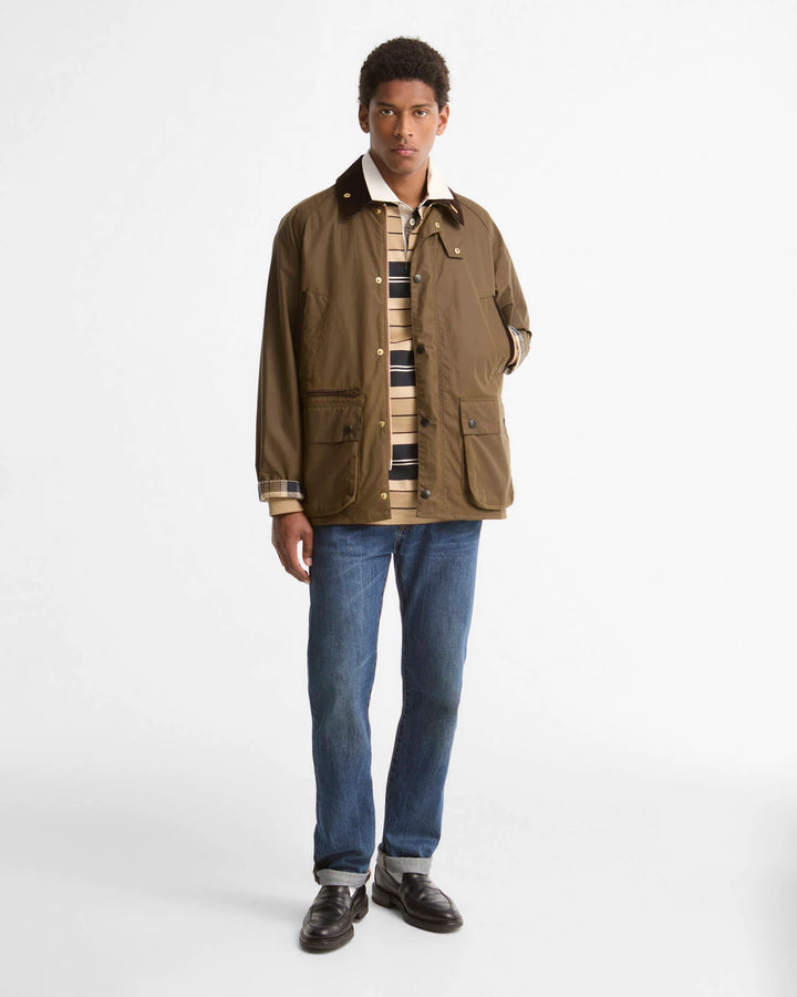 BARBOUR ICONS BEDALE WAX - BROWN