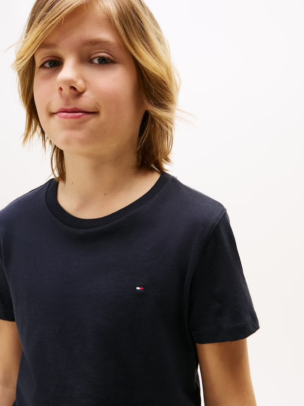TH BOYS BASIC TEE - NAVY