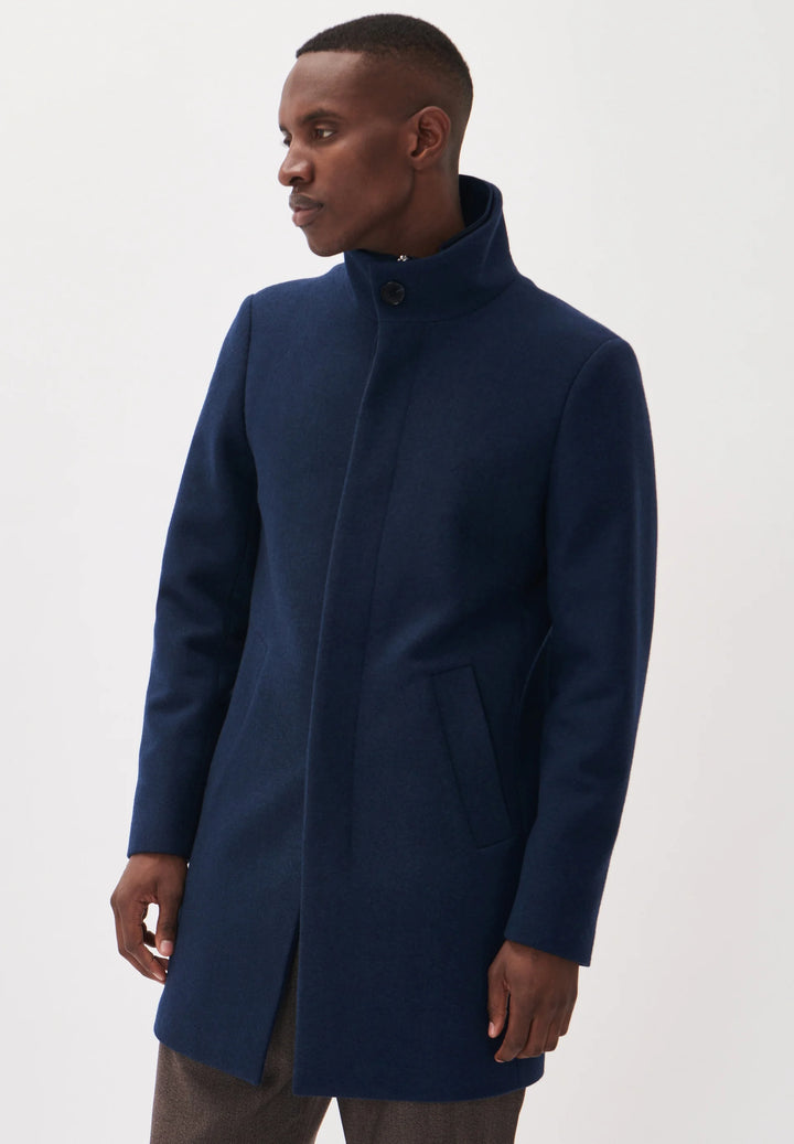 MATINIQUE HARVEY WOOL COAT - OCEANVIEW