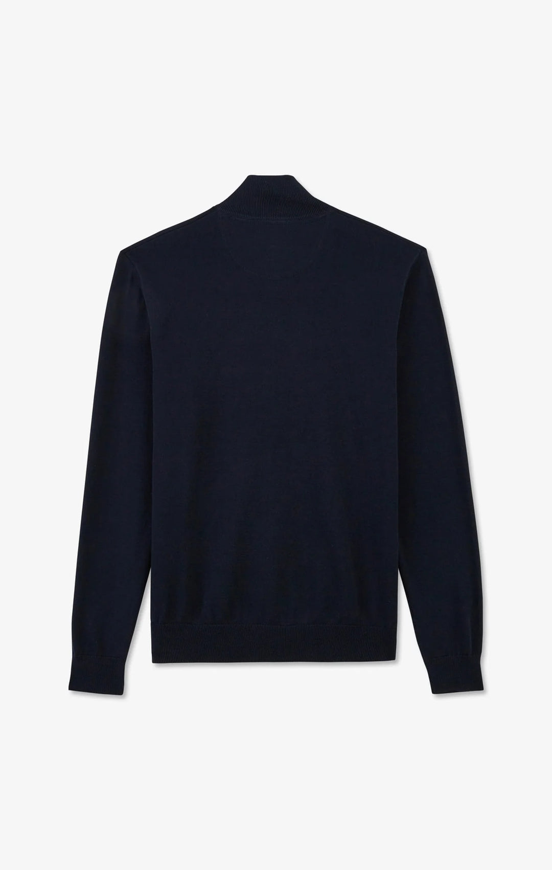 EDEN PARK COTTON 1/2 ZIP - NAVY