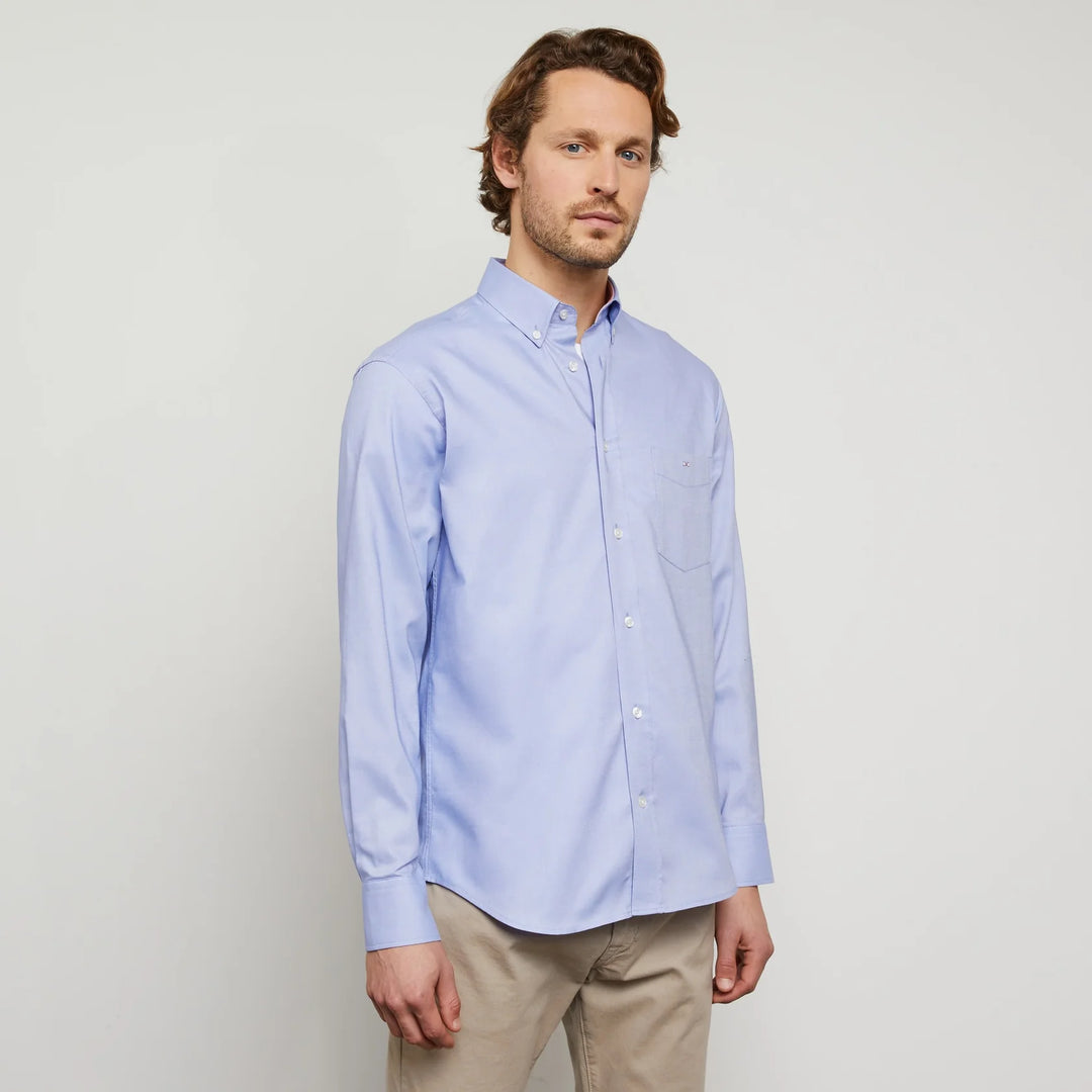 EDEN PARK COTTON SHIRT - BLUE