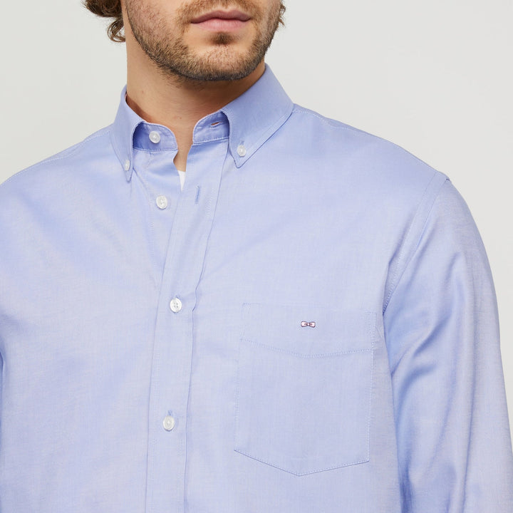 EDEN PARK COTTON SHIRT - BLUE