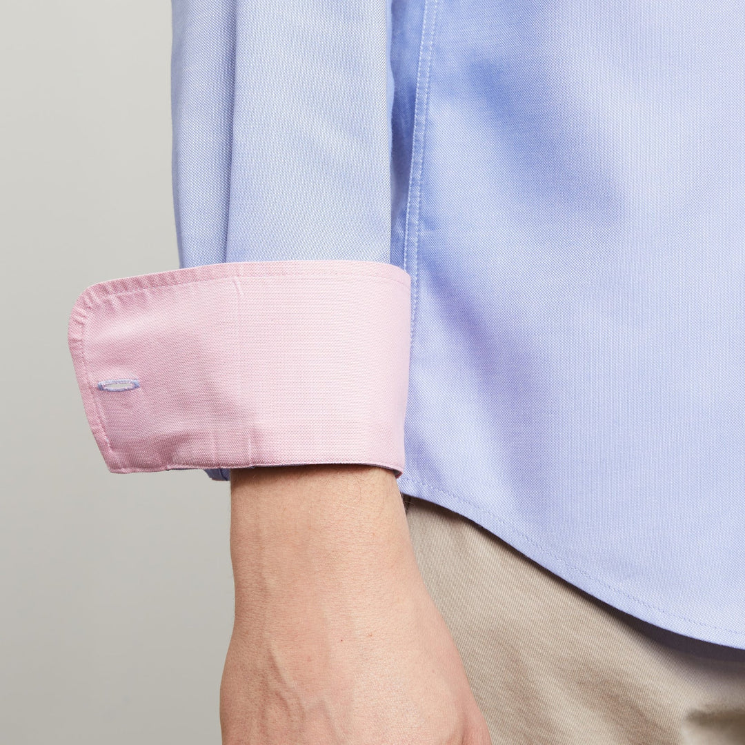 EDEN PARK COTTON SHIRT - BLUE