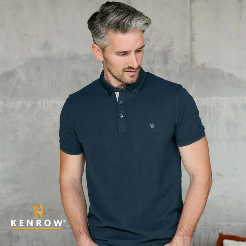 KENROW PEDRO POLO - TEAL BIRDSEYE