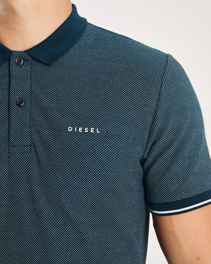DIESEL RAHEEM POLO - MIDNIGHT TEAL
