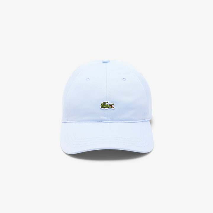 LACOSTE COTTON TWILL CAP - LIGHT BLUE