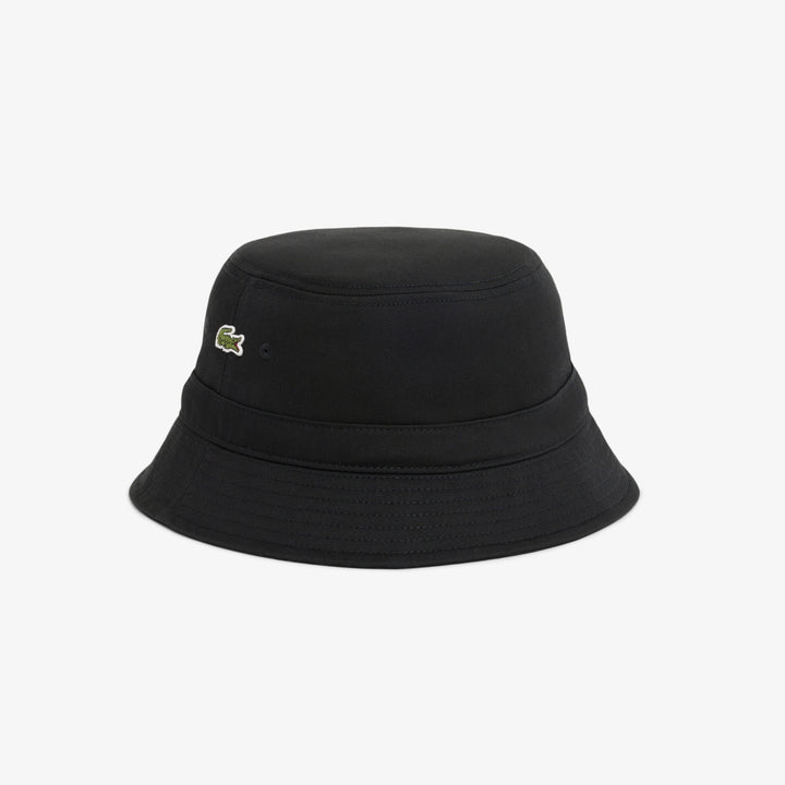 LACOSTE BUCKET HAT - BLACK