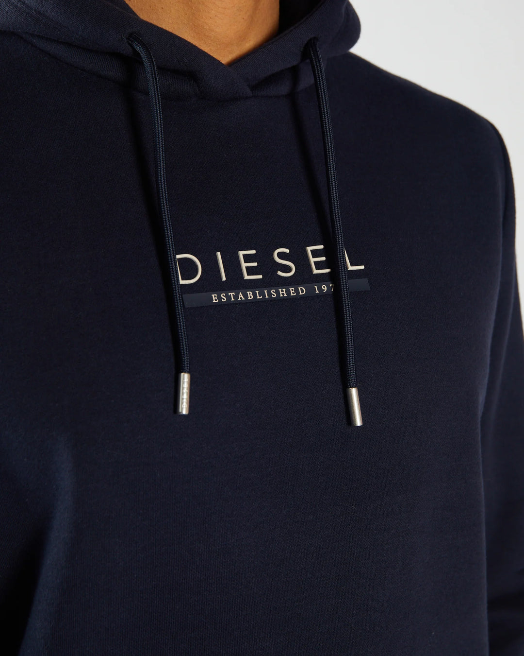 DIESEL RONALD HOODIE - SALUTE NAVY