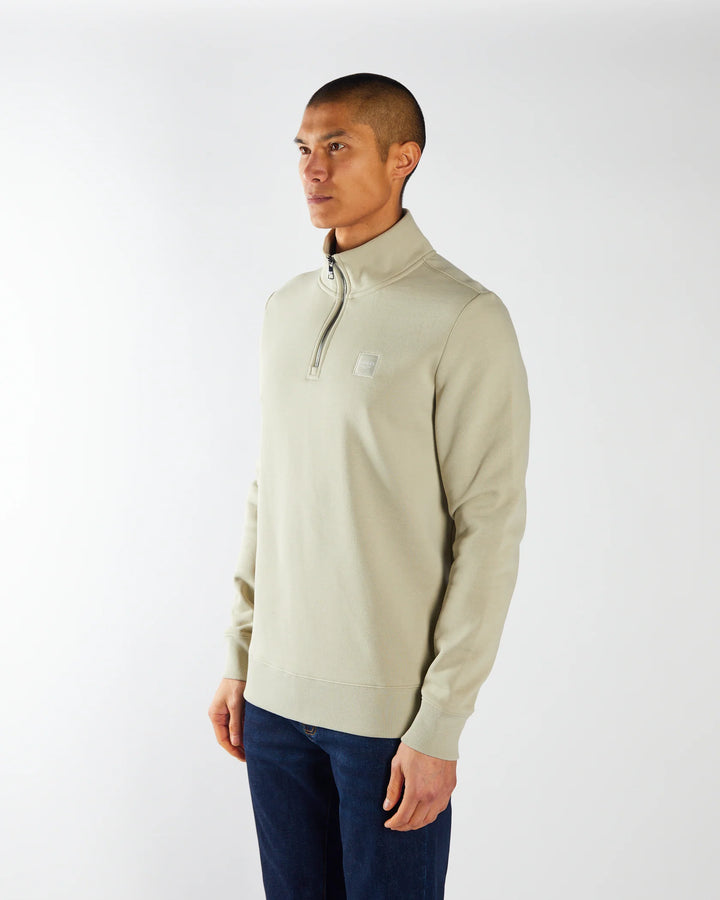 DIESEL ROTH 1/2 ZIP - ABBEY STONE