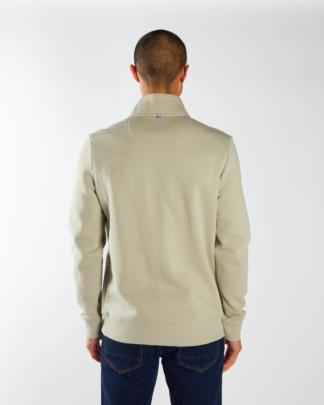 DIESEL ROTH 1/2 ZIP - ABBEY STONE