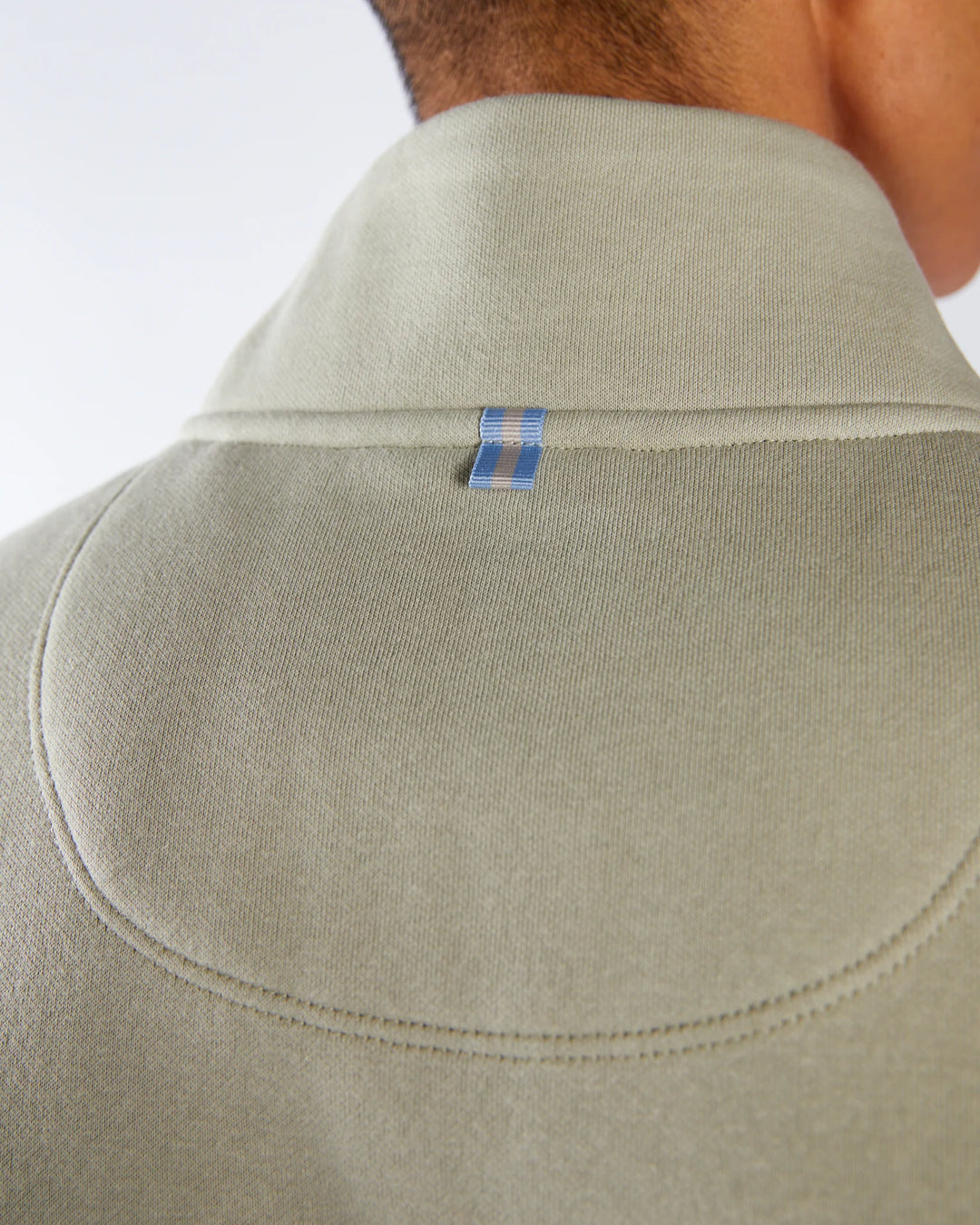 DIESEL ROTH 1/2 ZIP - ABBEY STONE