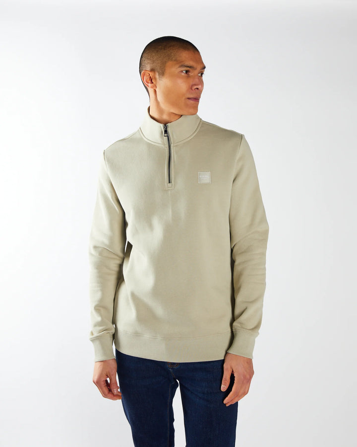 DIESEL ROTH 1/2 ZIP - ABBEY STONE