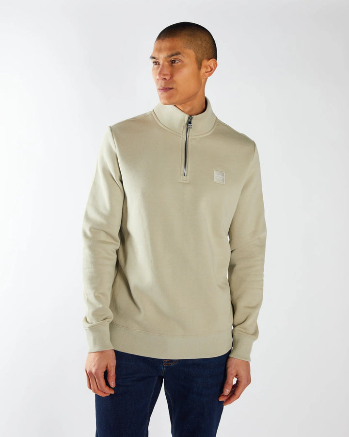 DIESEL ROTH 1/2 ZIP - ABBEY STONE