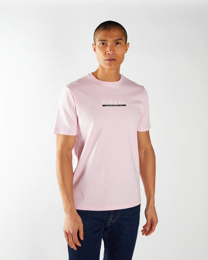 DIESEL RYLAN TEE - LILAS PINK