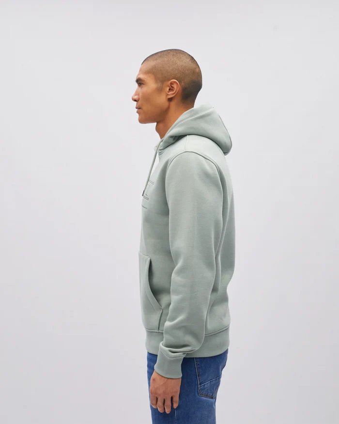DIESEL SALVATORE HOODIE - TIDAL GREEN