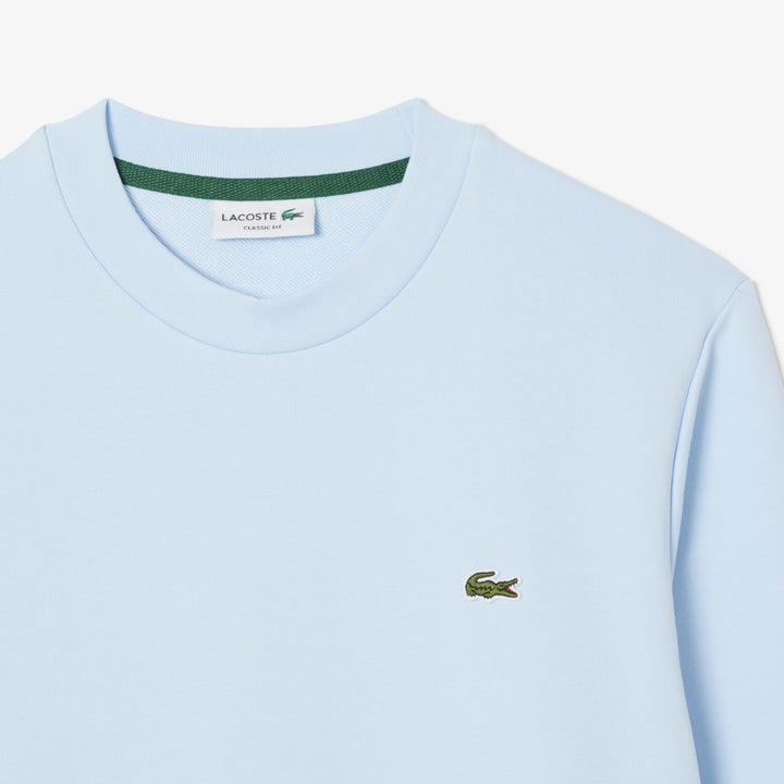 LACOSTE CLASSIC FLEECE SWEAT - LIGHT BLUE